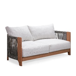 Rowan Loveseat (FSC 100% Eucalyptus + Rope)