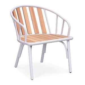 Lounge Chair A   (EUC FSC 100% ) + Metal 