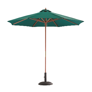 Wooden Umbrella-Dark Green